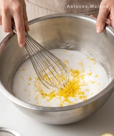 Un gâteau qui se prépare en un clin d’œil