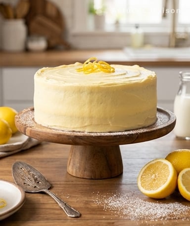 Gâteau Nuage Citron : Un Étage de Douceur Acidulée et Fondante