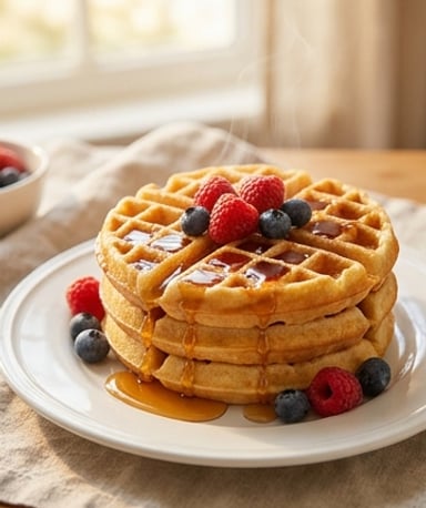Gaufres maison : le secret d’une pâte moelleuse et croustillante en 10 minutes