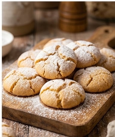 Ghriba revisitées : des biscuits marocains fondants sans farine ni beurre