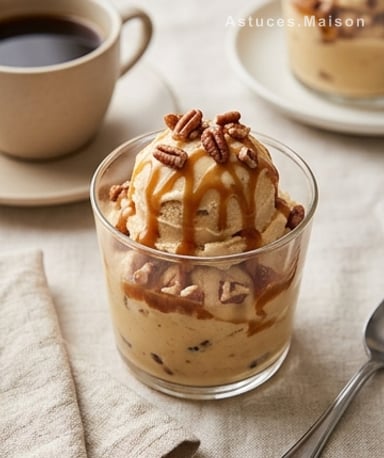Glace Rhum-Raisins Maison : Crémeuse et Parfumée (Sans Sorbetière Possible)
