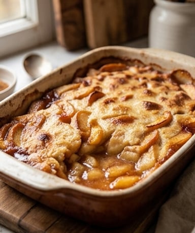 Gratin de fruits fondant et caramélisé