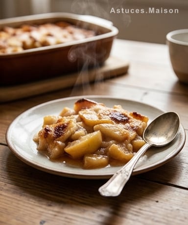 Gratin de fruits fondant et caramélisé