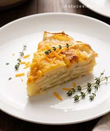 Gratin irlandais réconfortant : pommes de terre, cheddar et sauce onctueuse