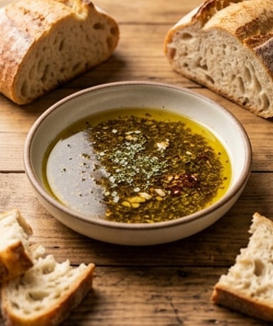Huile à tremper le pain : la recette express qui change tout