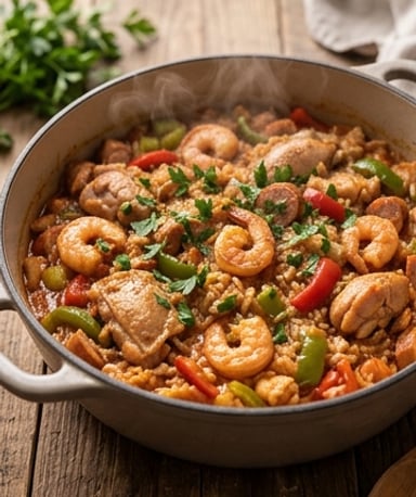Jambalaya du Bayou : le grand classique créole réconfortant