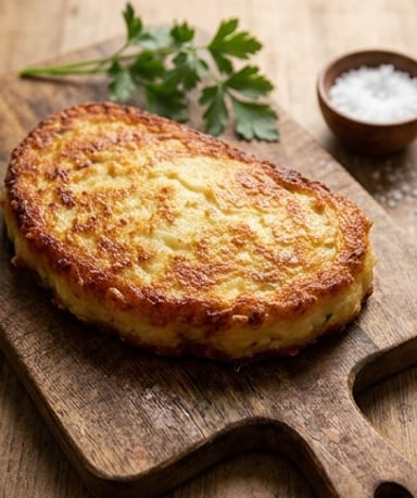 La crique ardéchoise : la galette de pommes de terre qui croustille sous la dent