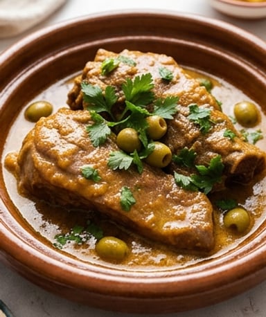 Langue de bœuf mijotée à la marocaine : le secret des saveurs fondantes