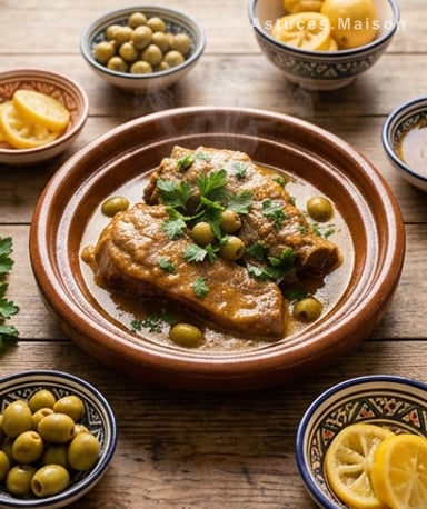 Langue de bœuf mijotée à la marocaine : le secret des saveurs fondantes