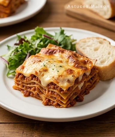 Lasagnes maison : le gratin qui fait fondre toute la tablée