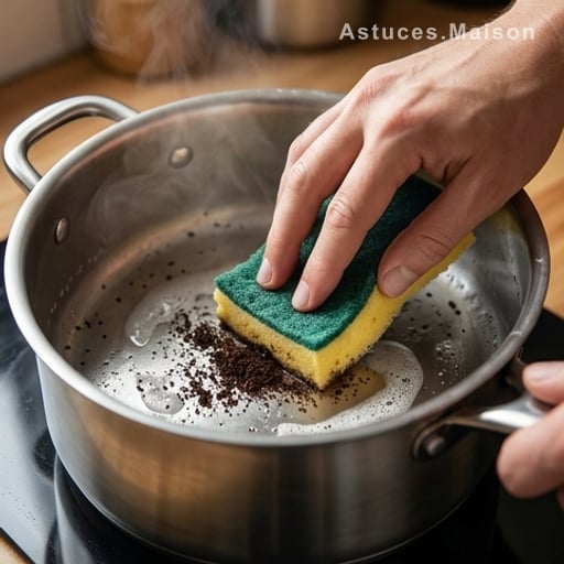 4. Un nettoyant abrasif doux pour la cuisine