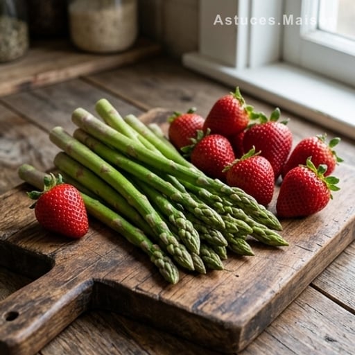 Pourquoi les asperges et les fraises sont vos meilleures alliées cette semaine