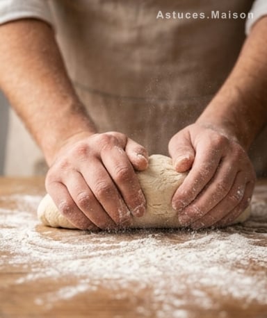 Préparer la pâte, c’est un jeu d’enfant