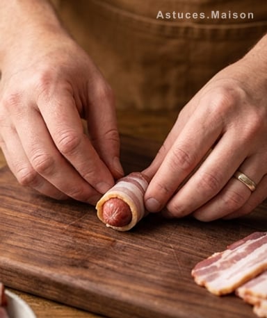 Préparer les saucisses : l’art de l’enroulement