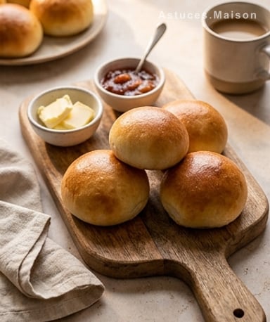 Minis brioches au yaourt : le secret de leur mie ultra-moelleuse
