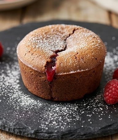 Moelleux chocolat-framboise : le cœur coulant qui fait fondre les cœurs