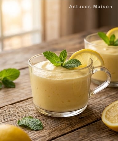 Mousse au citron ultra-légère : l'équilibre parfait entre fraîcheur et douceur