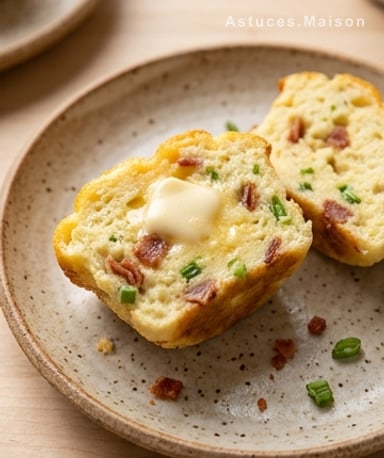 Muffins salés œufs-fromage : le petit-déj qui tient au corps