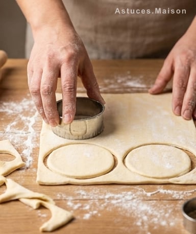 Préparer la pâte : la base croustillante
