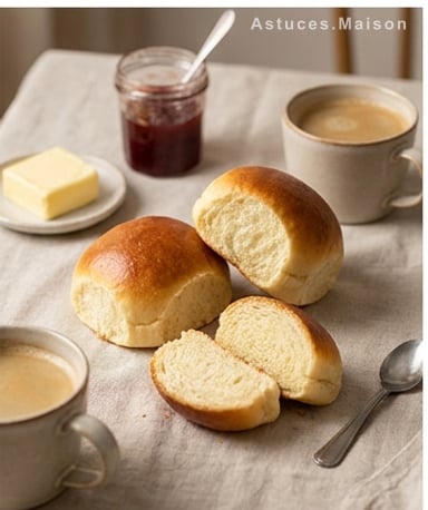 Pain au lait maison : moelleux à s'en lécher les doigts
