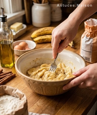 Des bananes trop mûres ? Parfait.