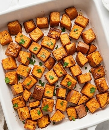 Patates douces rôties : fondantes et caramélisées