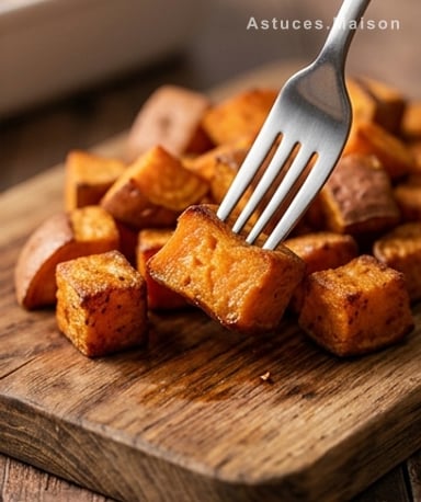Patates douces rôties : fondantes et caramélisées