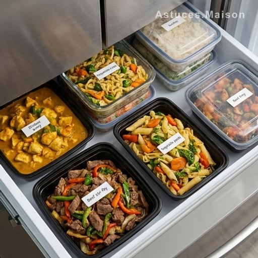 Le batch cooking, ou comment cuisiner 5 repas en 1h