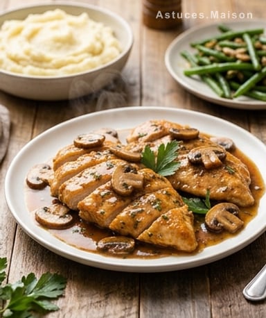 Poulet à la sauce Marsala : l'italien réconfortant sans se ruiner