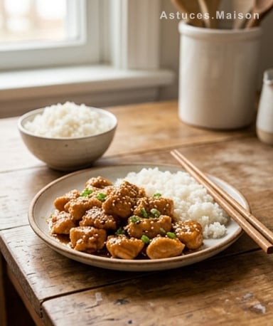 Poulet au sésame fondant à la mijoteuse