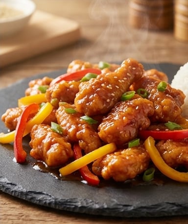 Poulet pétillant façon Panda Express : croustillant, sucré et piquant en 30 min