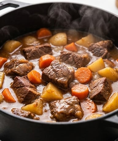 Ragoût de bœuf fondant
