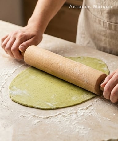 La pâte à raviole : fine et souple