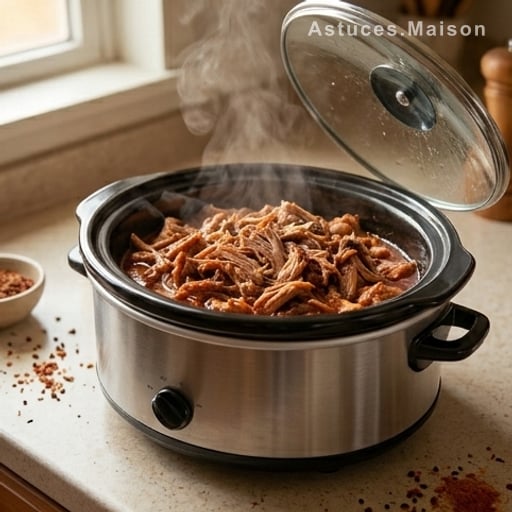 Les plats mijotés en cocotte : pulled pork et haricots pinto