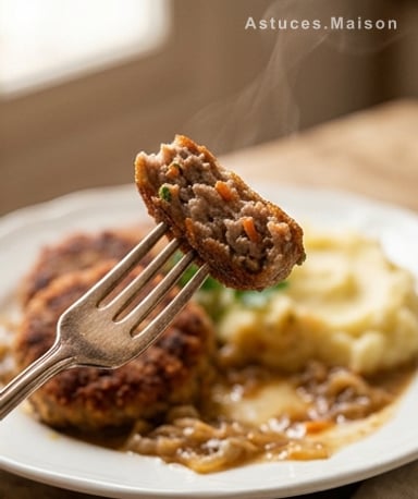 Rissoles de bœuf à l'ancienne : le retour aux sources qui fait du bien
