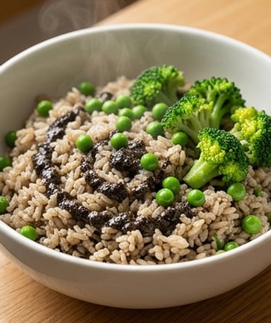 Riz à la truffe noire : le luxe discret qui transforme ton riz blanc