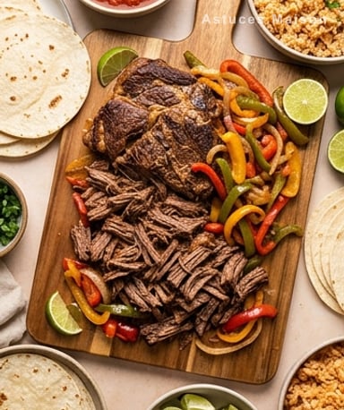 Rosbif mexicain fondant : la magie lente d'une viande qui s'effiloche