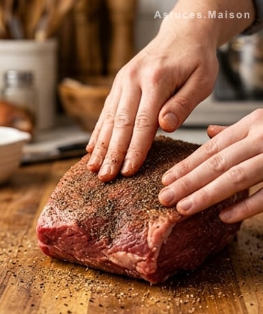 Préparer la viande : l’art de la croûte parfaite