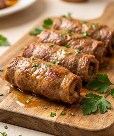 Roulés de bœuf à l’italienne : le plat qui fond dans la bouche