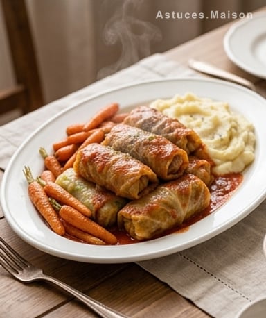 Roulés de chou farcis : le plat réconfortant qui mérite l'effort