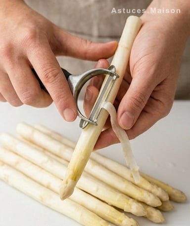 La cuisson parfaite des asperges