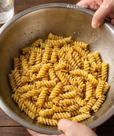 Des pâtes qui craquent sous la dent