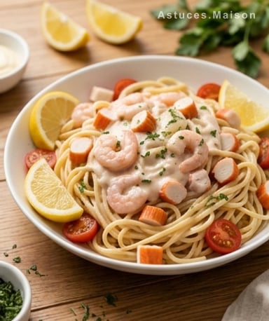 Salade de pâtes océane : fraîche et légère pour l'été