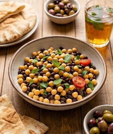 Salade méditerranéenne de haricots : fraîcheur et croquant en 15 minutes