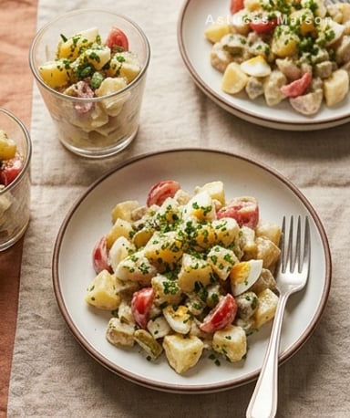 Salade piémontaise maison : la recette ultra crémeuse qui cartonne