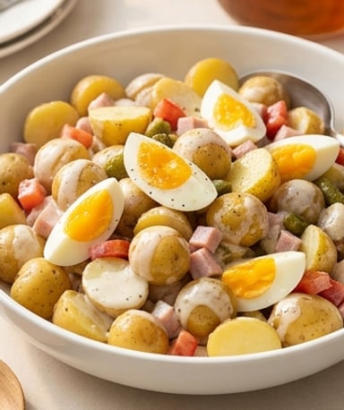 Salade Piémontaise Réinventée : Fraîcheur et Onctuosité Sans Culpabilité