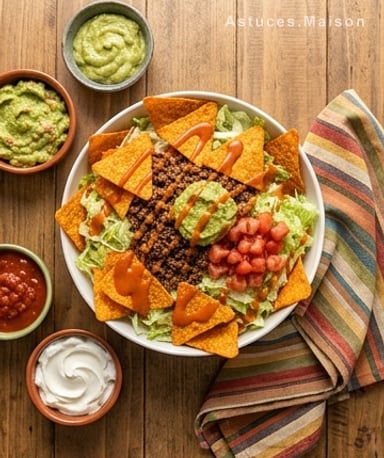 Salade tex-mex croustillante aux Doritos : le plat qui fait mentir les régimes