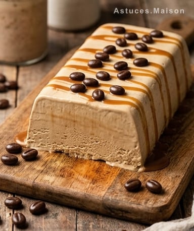 Semifreddo au café onctueux sans œufs