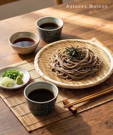Soba froides à tremper : l'arme secrète contre la canicule