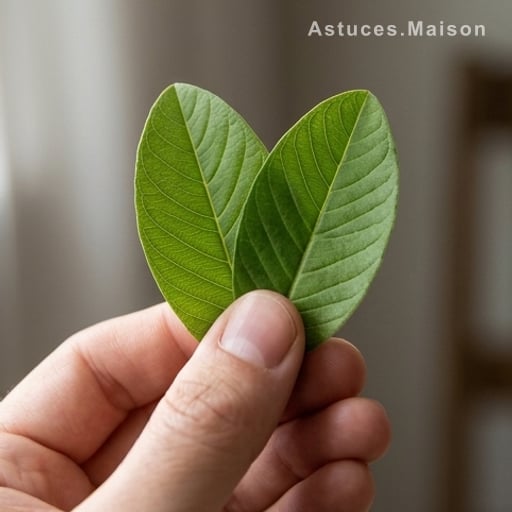 Méthode 2 : mâcher des feuilles fraîches directement
